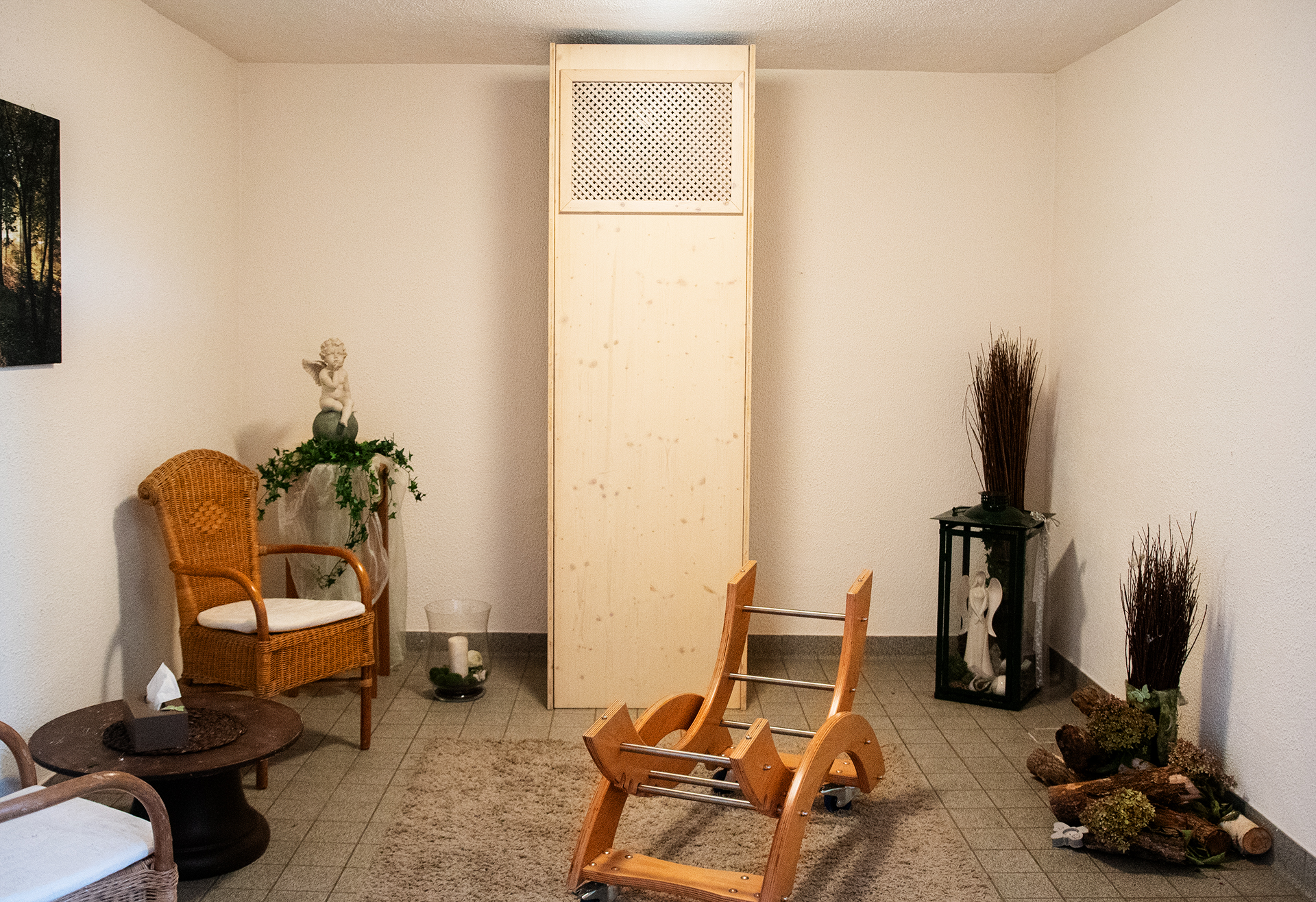 Persönlicher Beratungsraum im Bestattungshaus Aengenendt