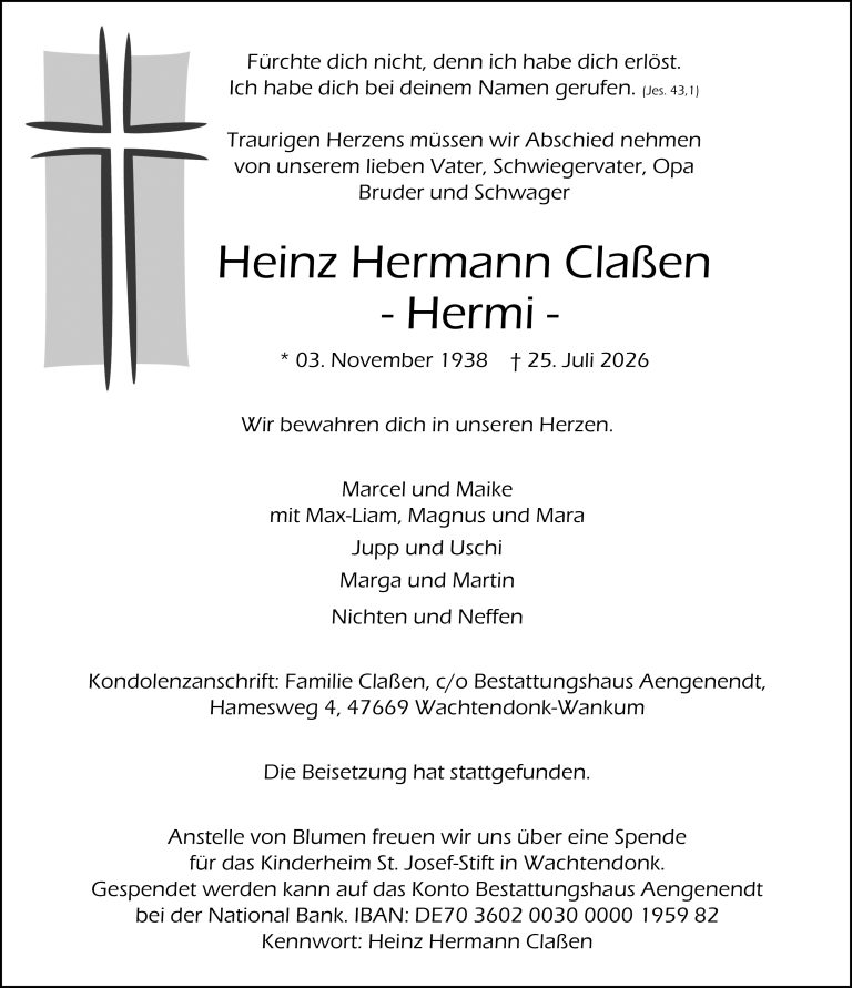 Heinz Hermann Claßen