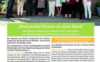 Zwei starke Firmen in einer Hand